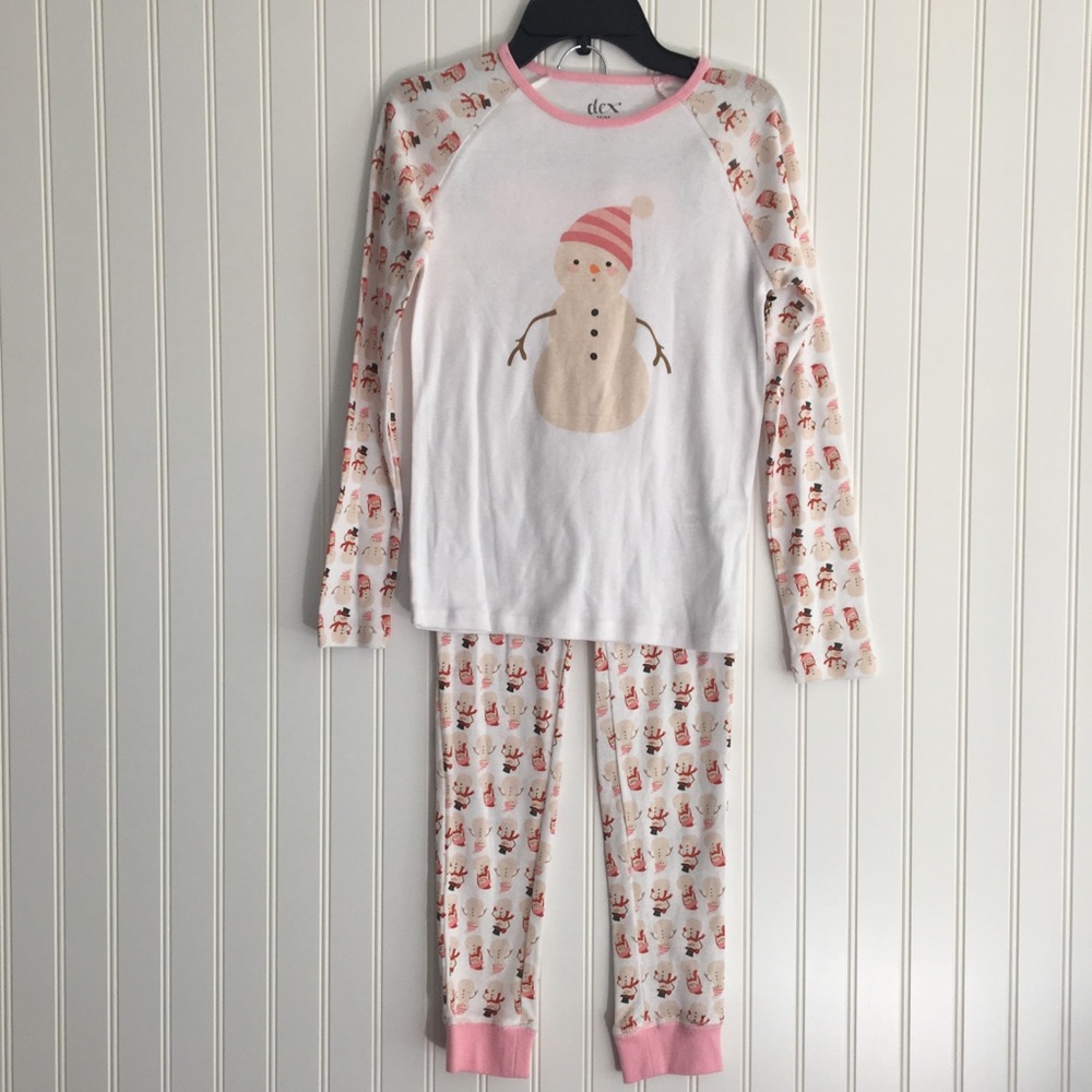 Dex snowman pajamas SIZE MEDIUM